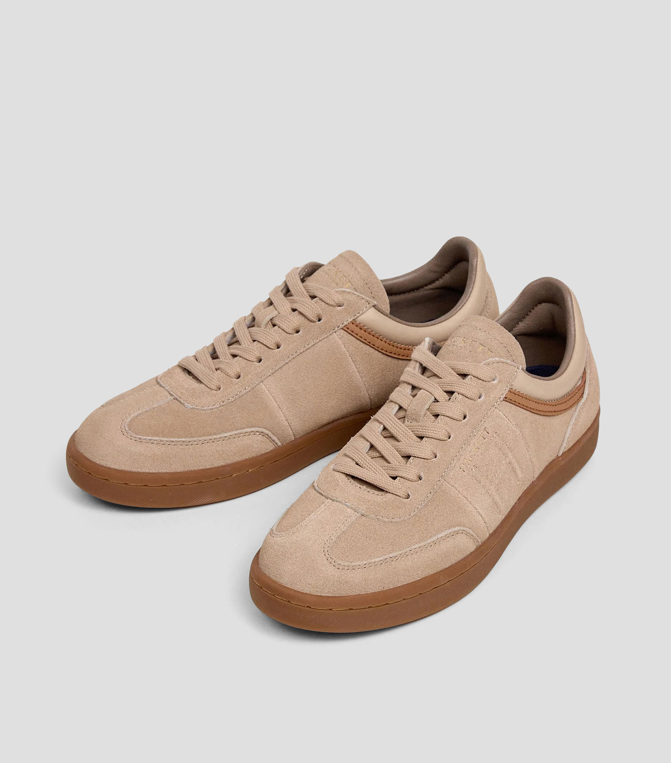 Tenis casuales en piel Hombre